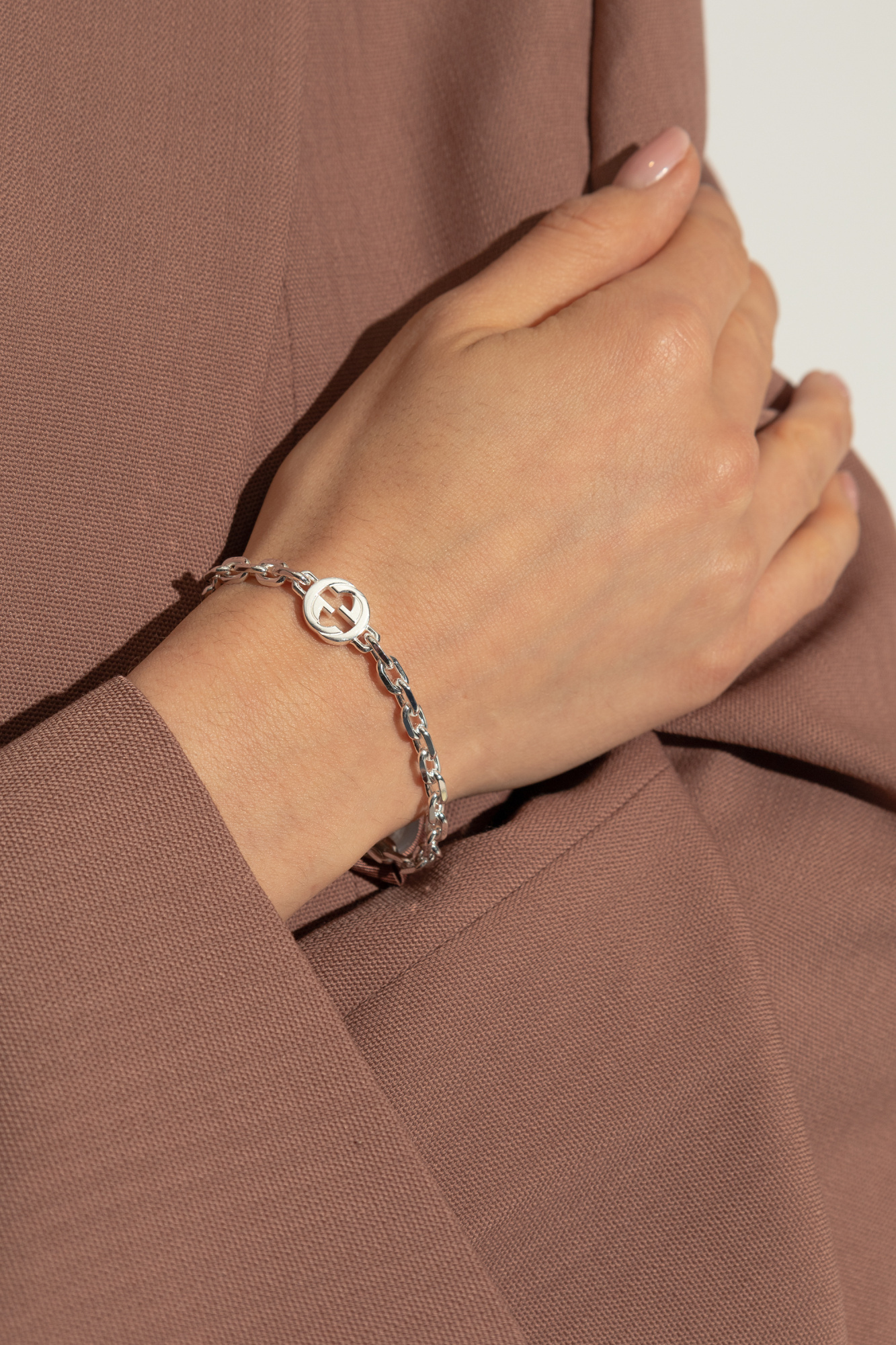 Gucci Bracelet with `GG` logo | Men's | Vitkac